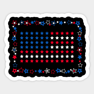 4th of july Sticker